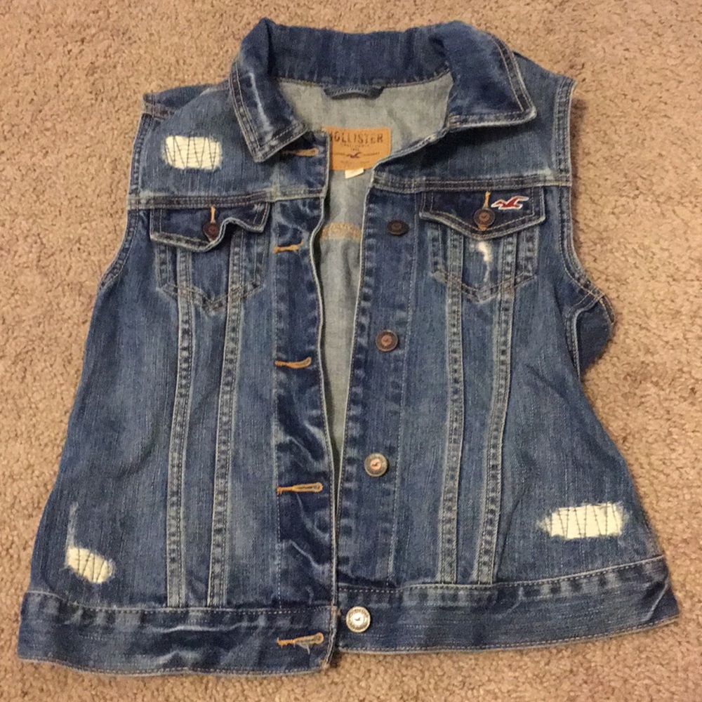 Hollister Denim Vest